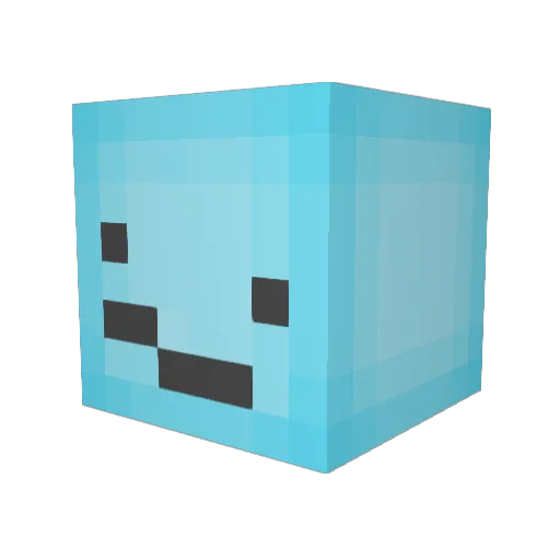 notdabid Minecraft avatar head, 3D render