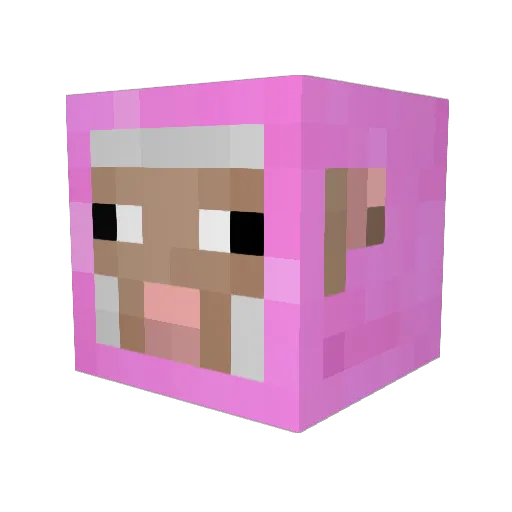 notekk1 Minecraft avatar head, 3D render