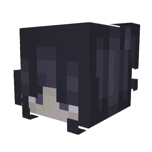 notelssiefr Minecraft avatar head, 3D render