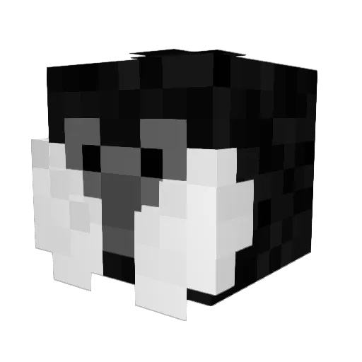 noth97 Minecraft avatar head, 3D render