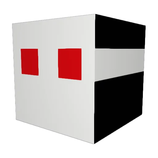 nothingxd11 Minecraft avatar head, 3D render