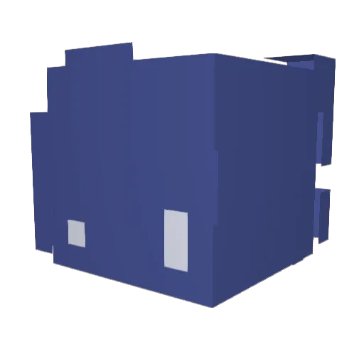 nothyy Minecraft avatar head, 3D render
