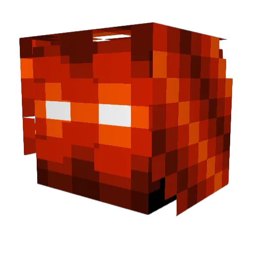 notimeforzs Minecraft avatar head, 3D render