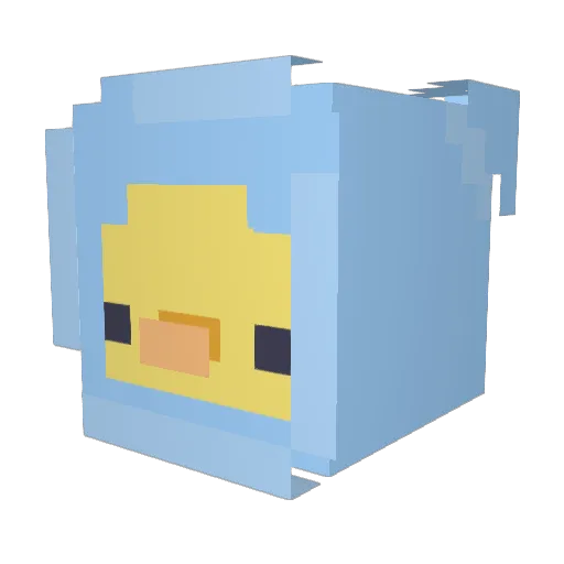 notjosh222 Minecraft avatar head, 3D render