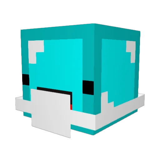 notjyynx Minecraft avatar head, 3D render