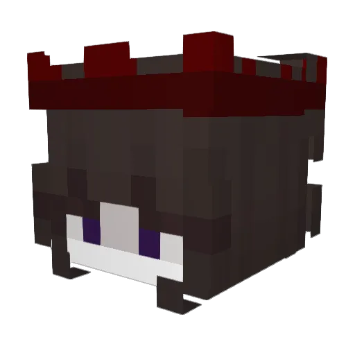 notkenny_silly Minecraft avatar head, 3D render