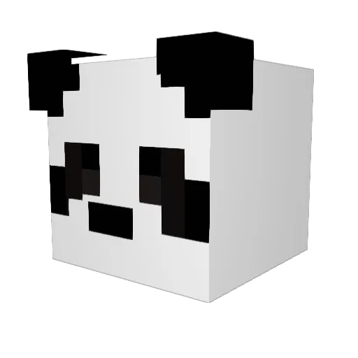 notkitten Minecraft avatar head, 3D render