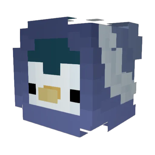 notlilbutter Minecraft avatar head, 3D render