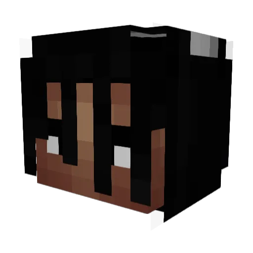 notmartez Minecraft avatar head, 3D render