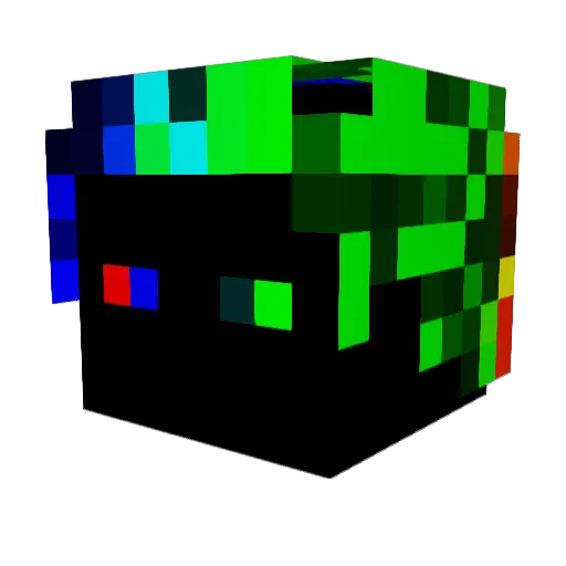 notmax85 Minecraft avatar head, 3D render