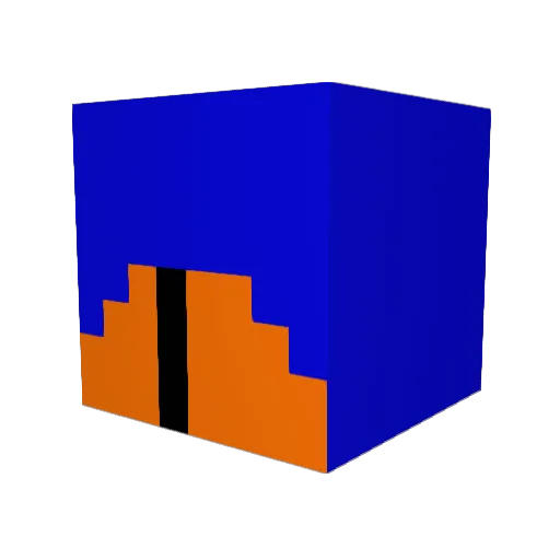 notnotsarah12 Minecraft avatar head, 3D render