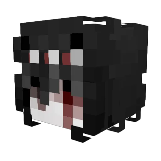 notpattiii Minecraft avatar head, 3D render