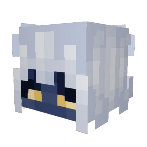 notpenguinbott Minecraft avatar head, 3D render
