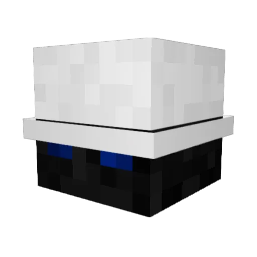 notrev Minecraft avatar head, 3D render
