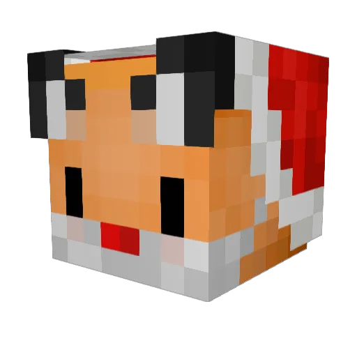 notshabby Minecraft avatar head, 3D render