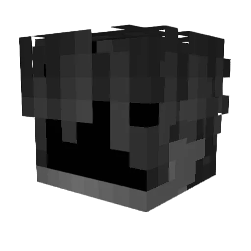 notskyro Minecraft avatar head, 3D render