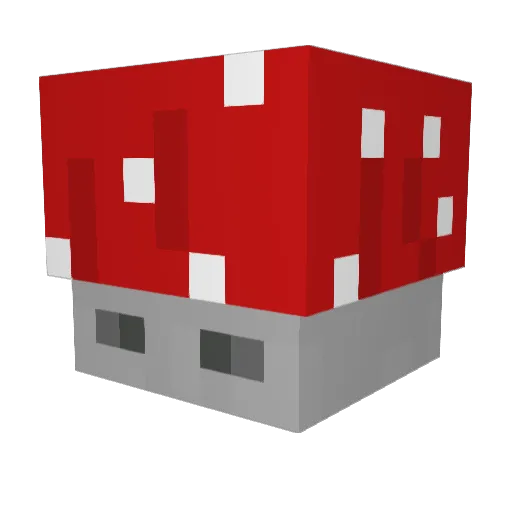 notsohappyface Minecraft avatar head, 3D render