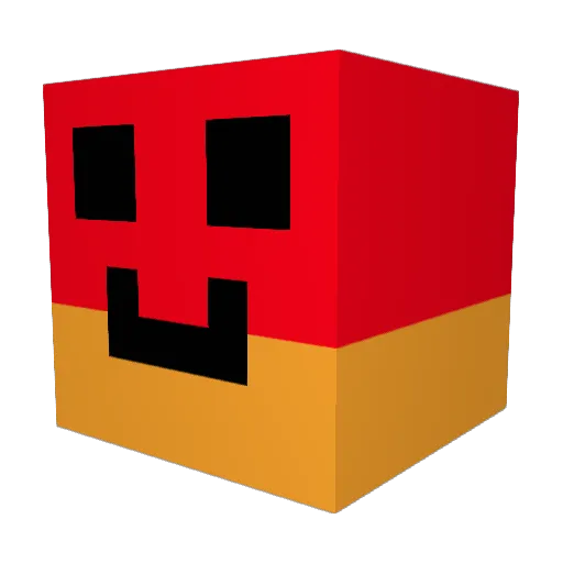 notspectr Minecraft avatar head, 3D render