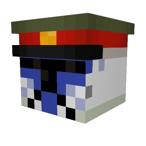 notsteve6 Minecraft avatar head, 3D render