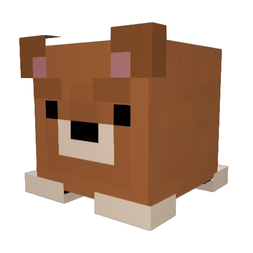 nottedy94 Minecraft avatar head, 3D render