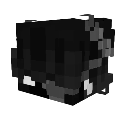 noturtypehrdx Minecraft avatar head, 3D render