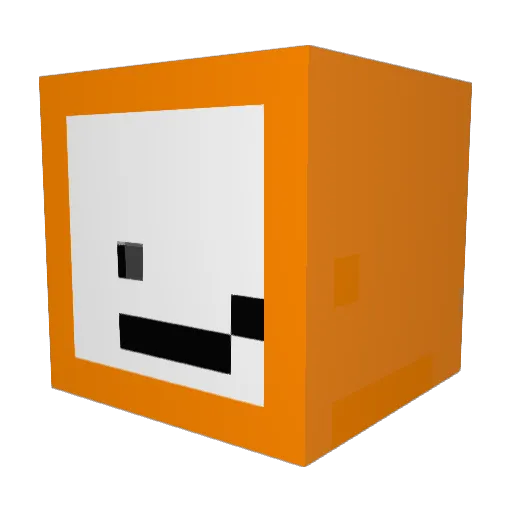 notwok Minecraft avatar head, 3D render