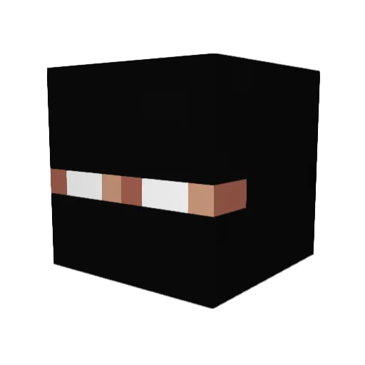 notxyfz Minecraft avatar head, 3D render