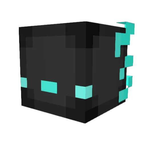notzieer Minecraft avatar head, 3D render