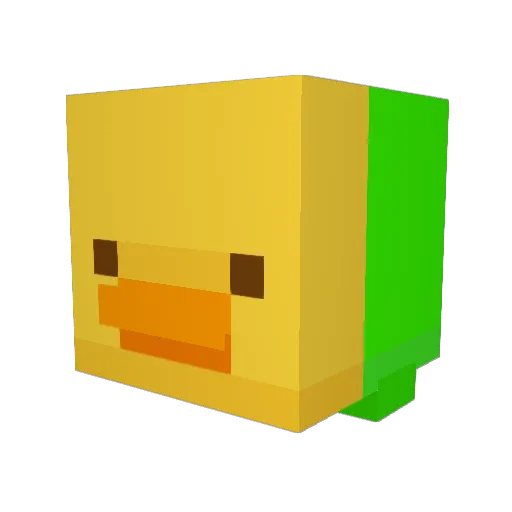 nounours144 Minecraft avatar head, 3D render