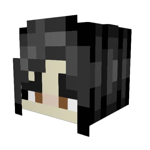 nounours43 Minecraft avatar head, 3D render