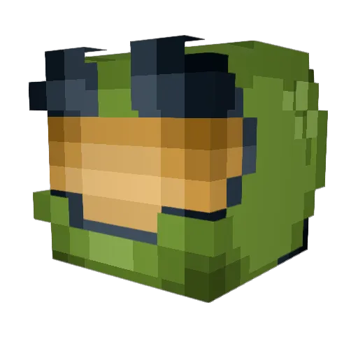 novab6 Minecraft avatar head, 3D render