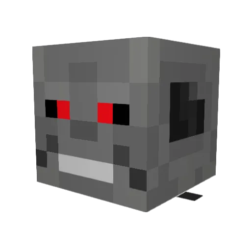 novacek_22 Minecraft avatar head, 3D render