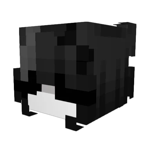 novachrono Minecraft avatar head, 3D render