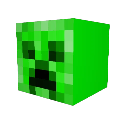 novarocks Minecraft avatar head, 3D render