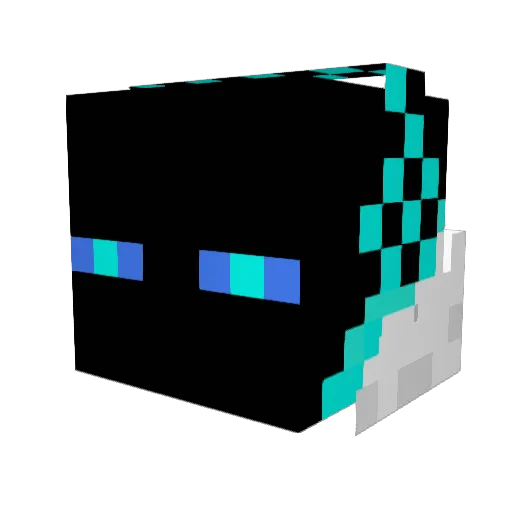 novinum Minecraft avatar head, 3D render