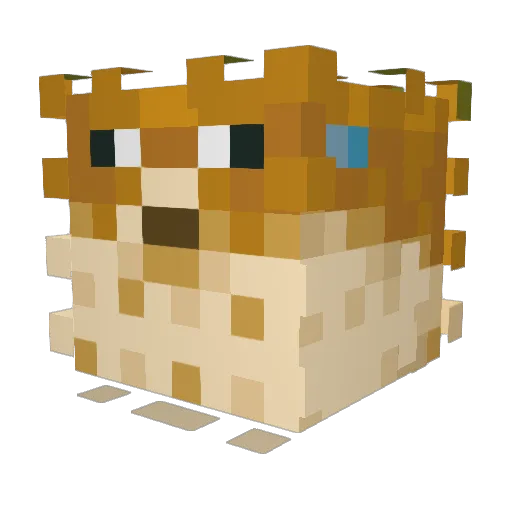 novis10813 Minecraft avatar head, 3D render