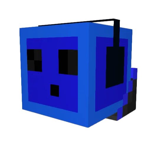 novolinedev Minecraft avatar head, 3D render