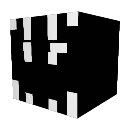 nowNzen Minecraft avatar head, 3D render