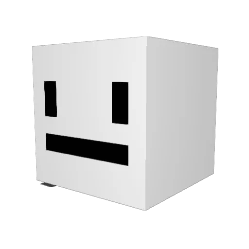nowy22 Minecraft avatar head, 3D render