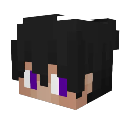 noxio90 Minecraft avatar head, 3D render