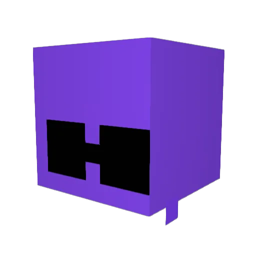 noxipvp Minecraft avatar head, 3D render