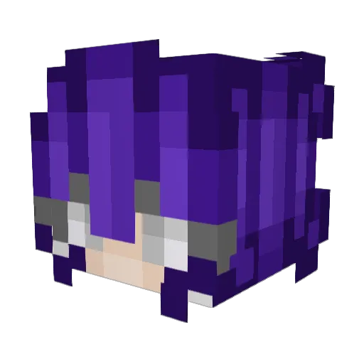 noxofMC Minecraft avatar head, 3D render