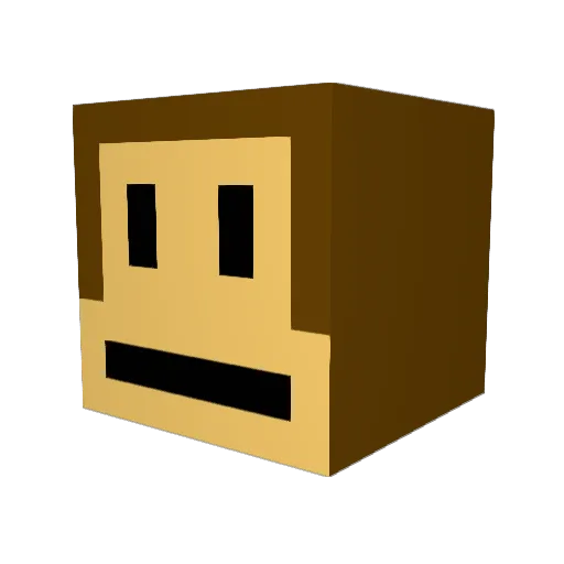 noxuuu Minecraft avatar head, 3D render