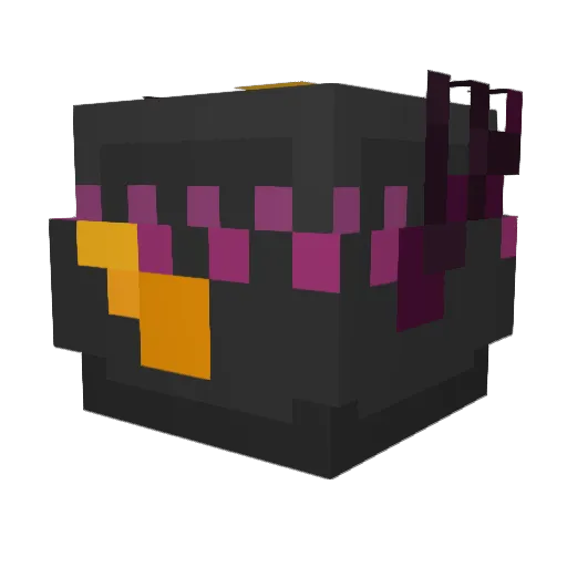 noxyynox Minecraft avatar head, 3D render