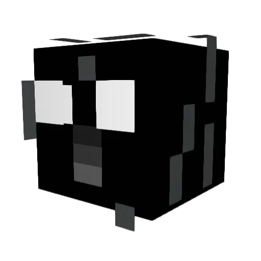 np0l Minecraft avatar head, 3D render