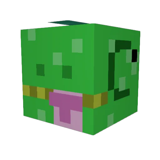 npSKID Minecraft avatar head, 3D render