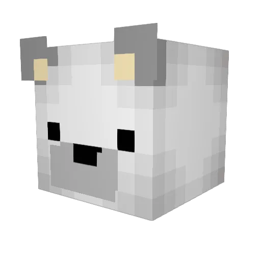 npclizz Minecraft avatar head, 3D render