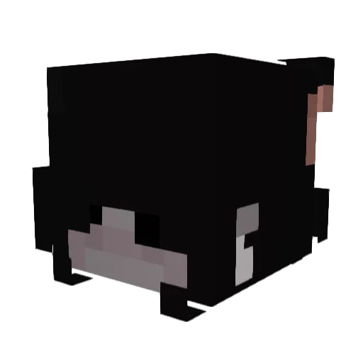 nprawda Minecraft avatar head, 3D render