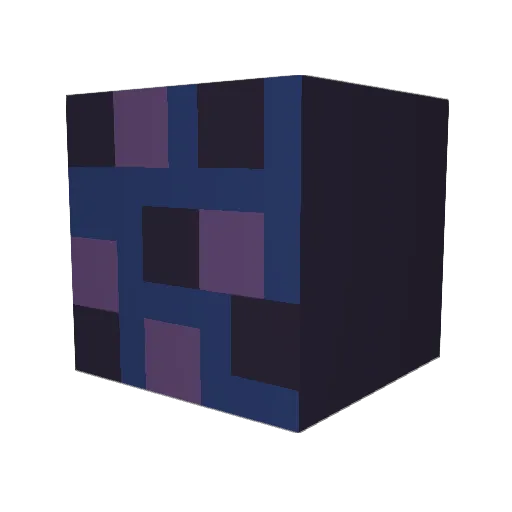 nrbrt Minecraft avatar head, 3D render