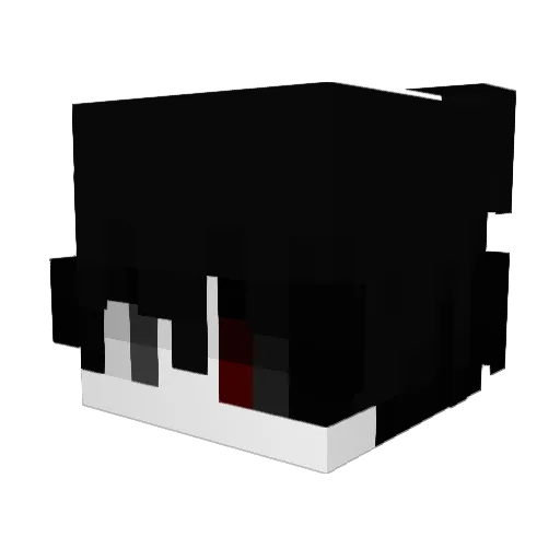 nrp Minecraft avatar head, 3D render